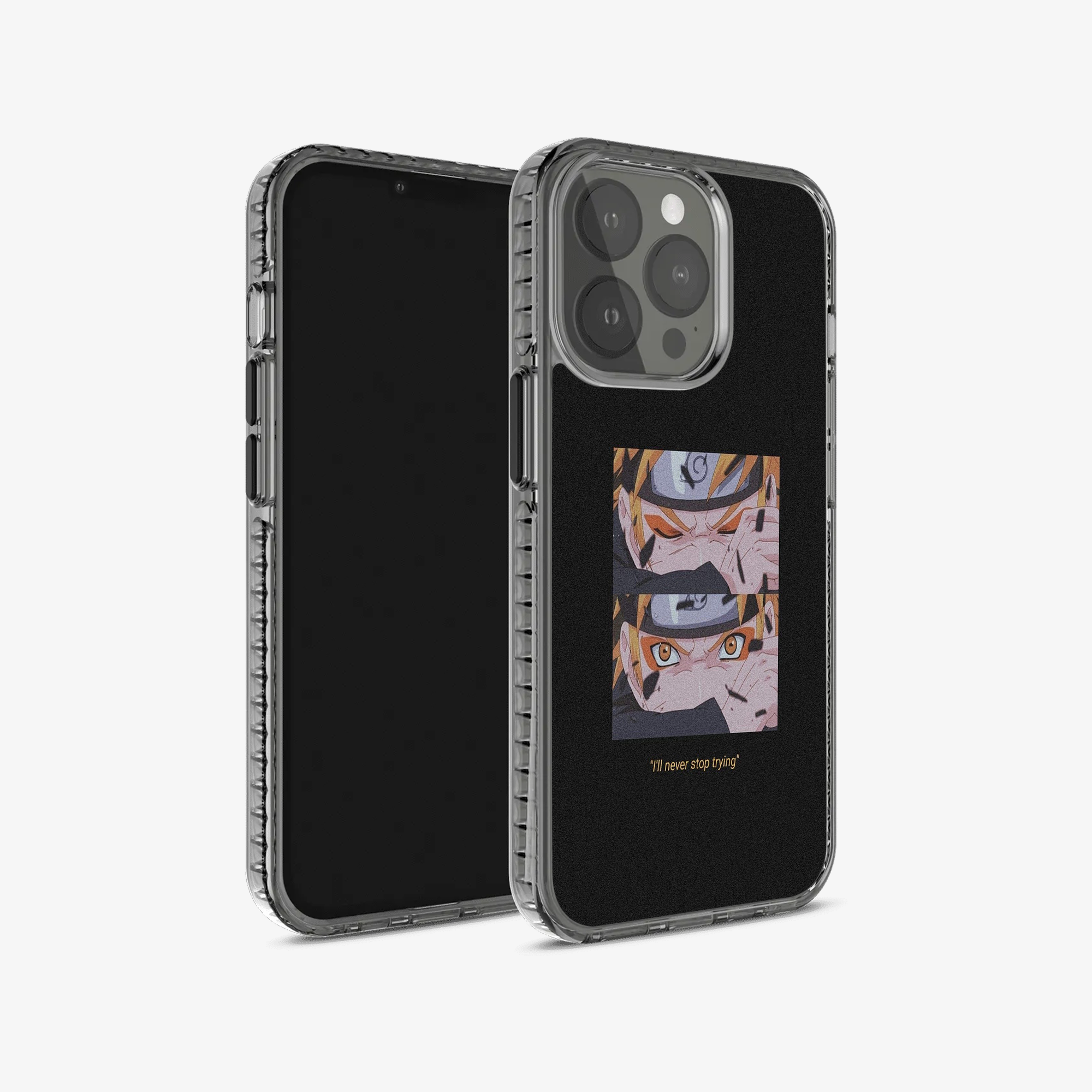 Anime Naruto Never Stop Trying Phone Case