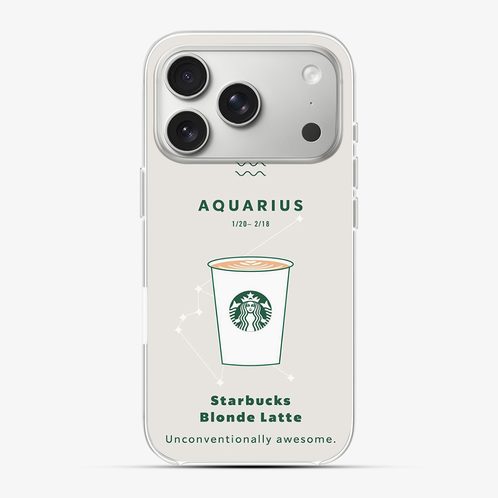 Aqaurius | Starbucks Phone Case