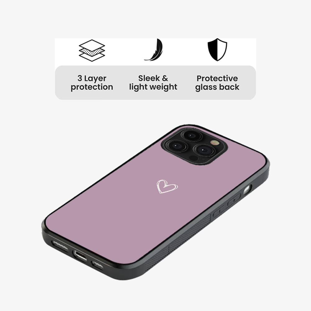 Pink Heart Phone Case