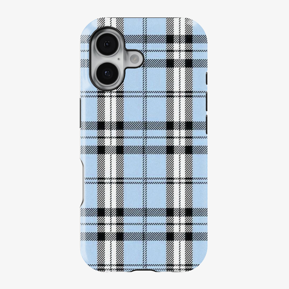 Plaid | Blue Phone Case