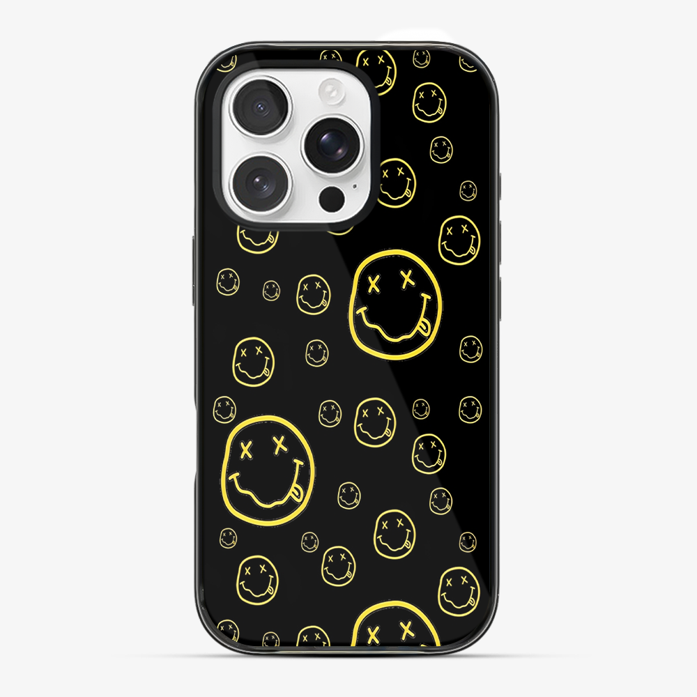 Smiley Black Phone Case