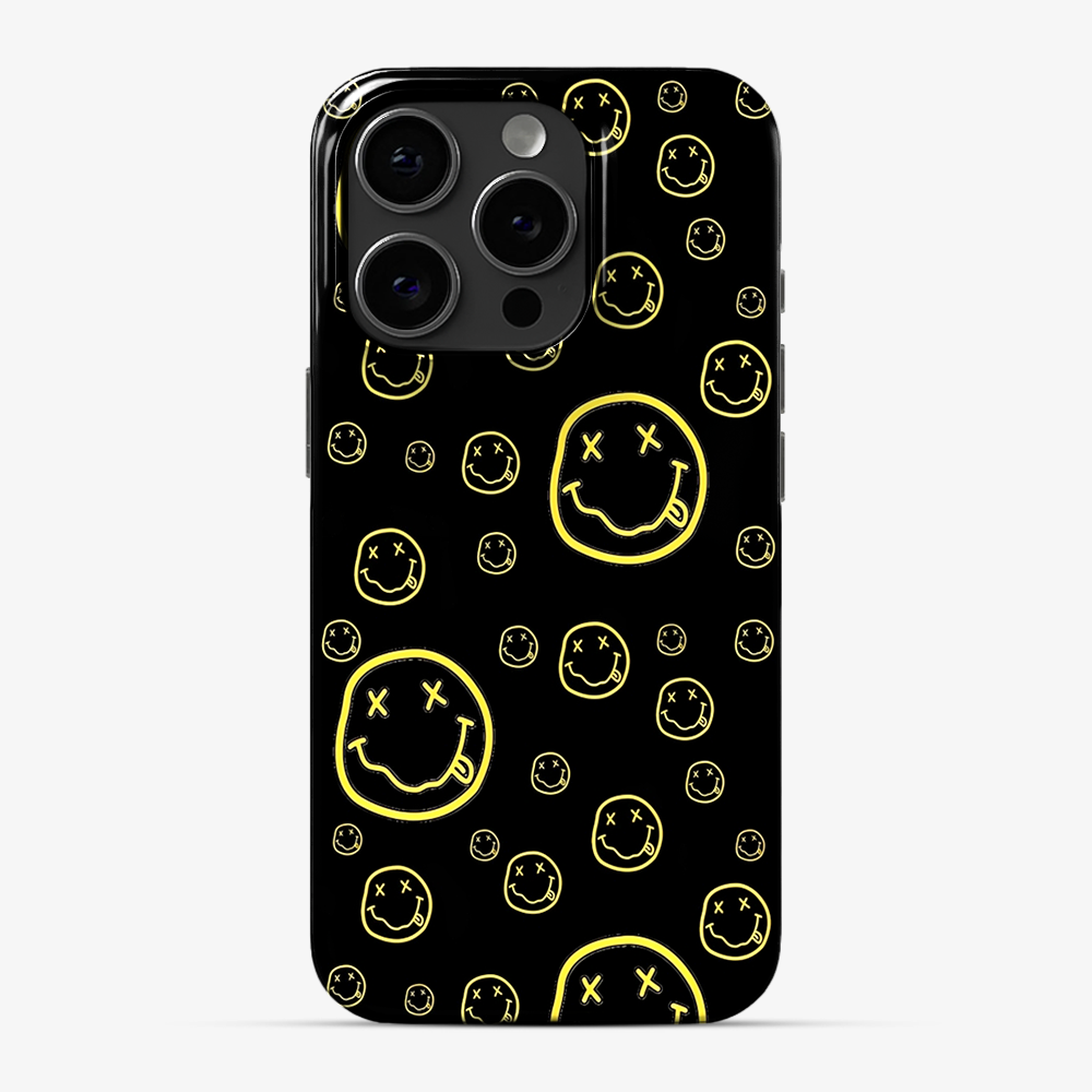 Smiley Black Phone Case