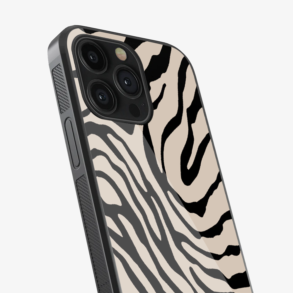Zebra Phone Case | Tan