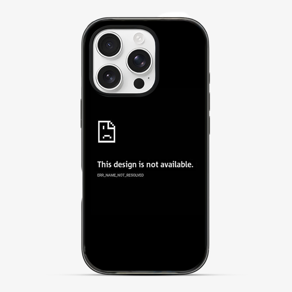 Design Not Found Phone Case