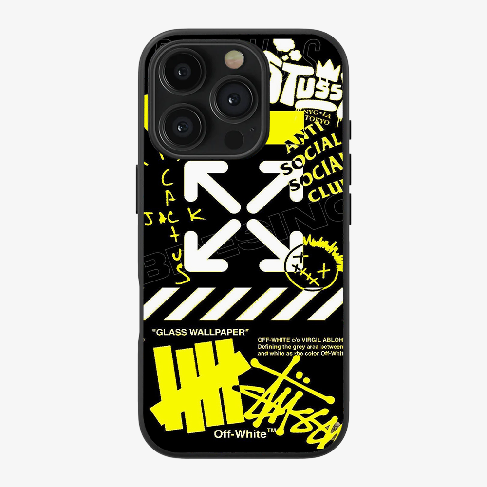 Anti Social Club Clear Silicone Case