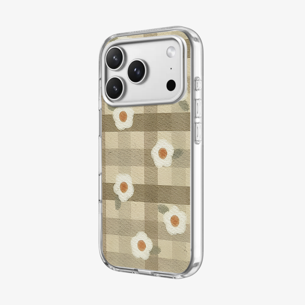 Checkered Flower Phone Case