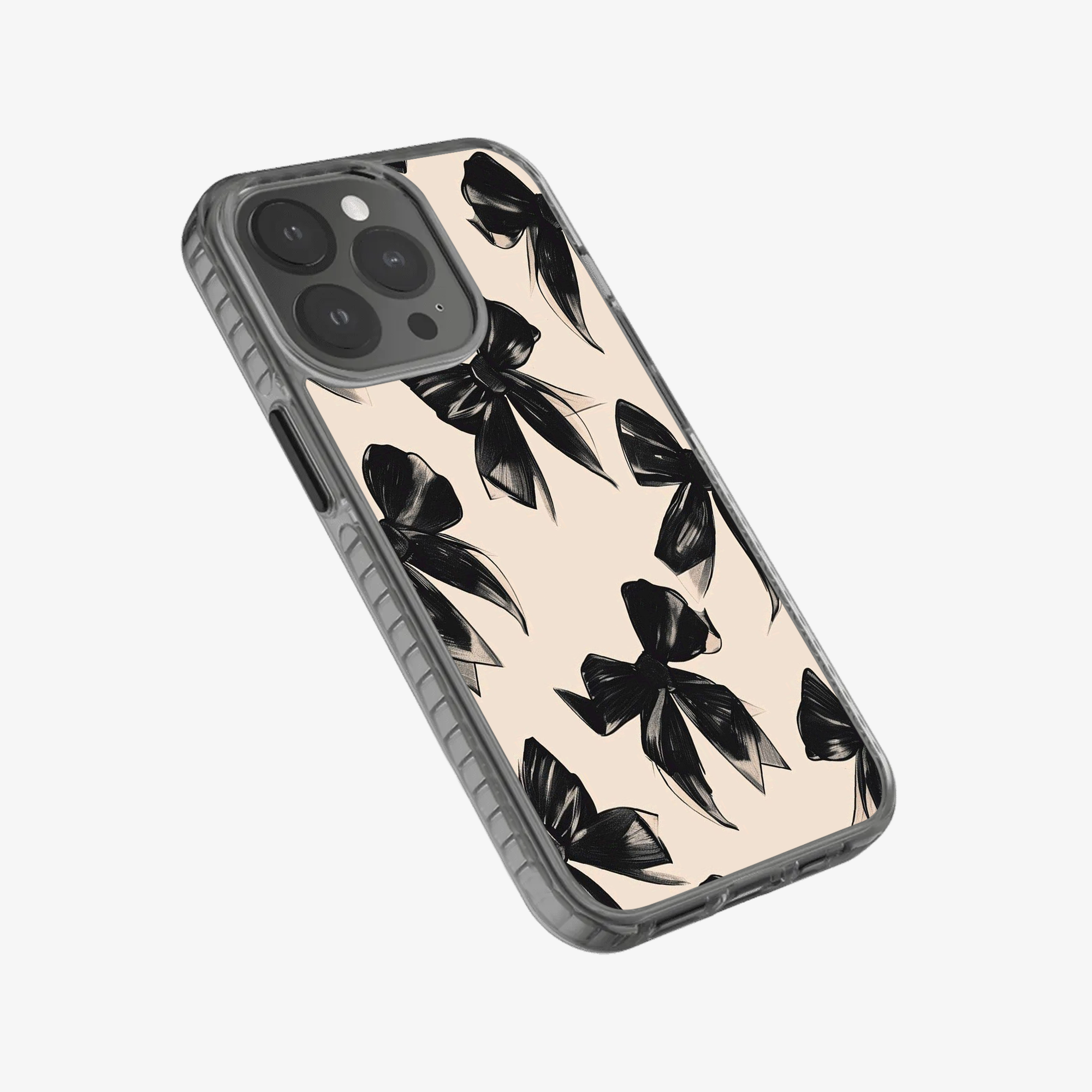 Coquette Black Bow Phone Case