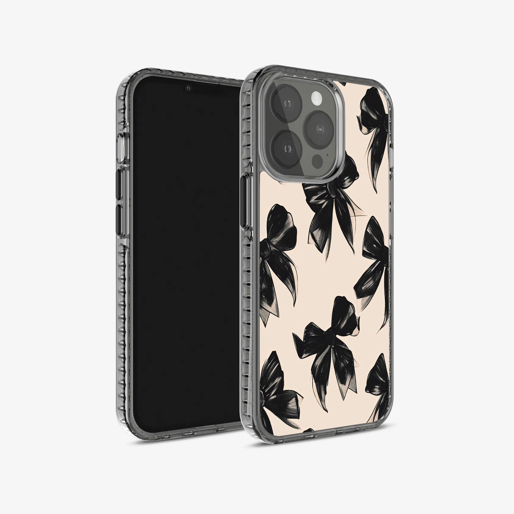 Coquette Black Bow Phone Case