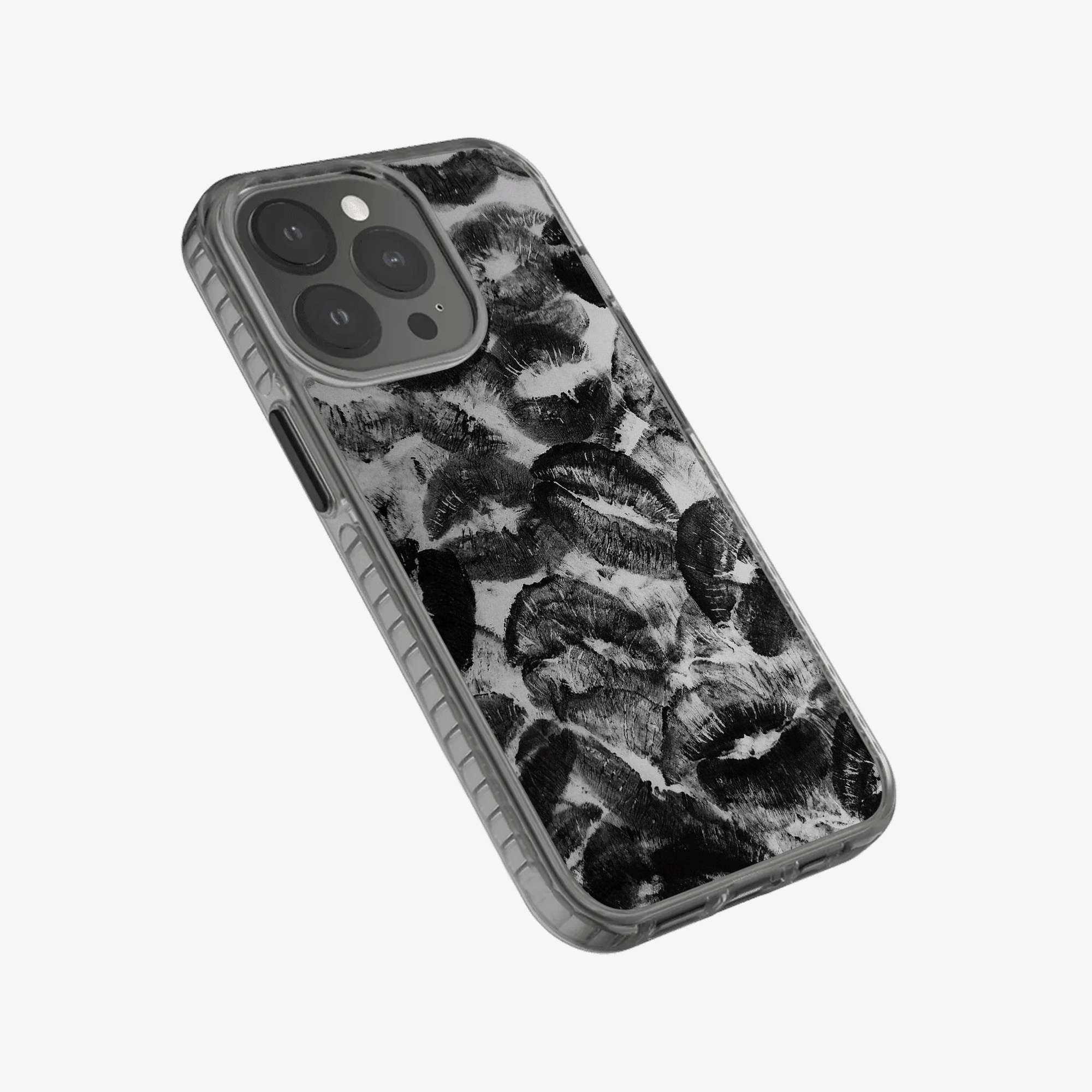 Black Lips Pattern Phone Case