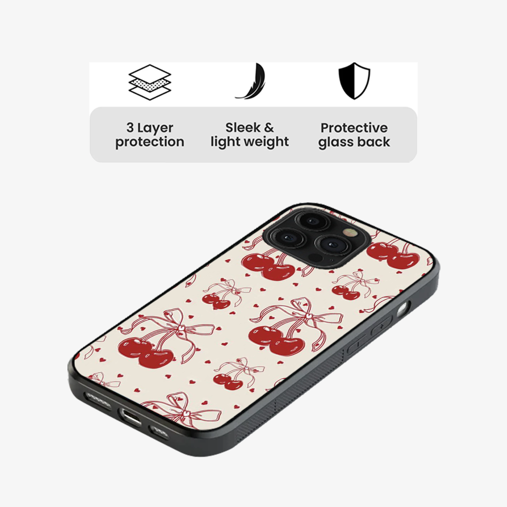Cherry And The Bow Phone Case