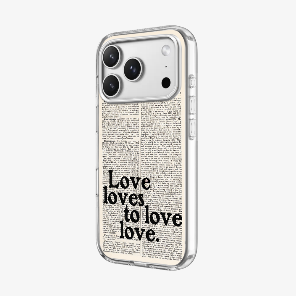 Love Loves to Love Phone Case