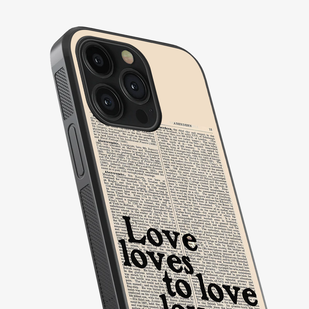 Love Loves to Love Phone Case