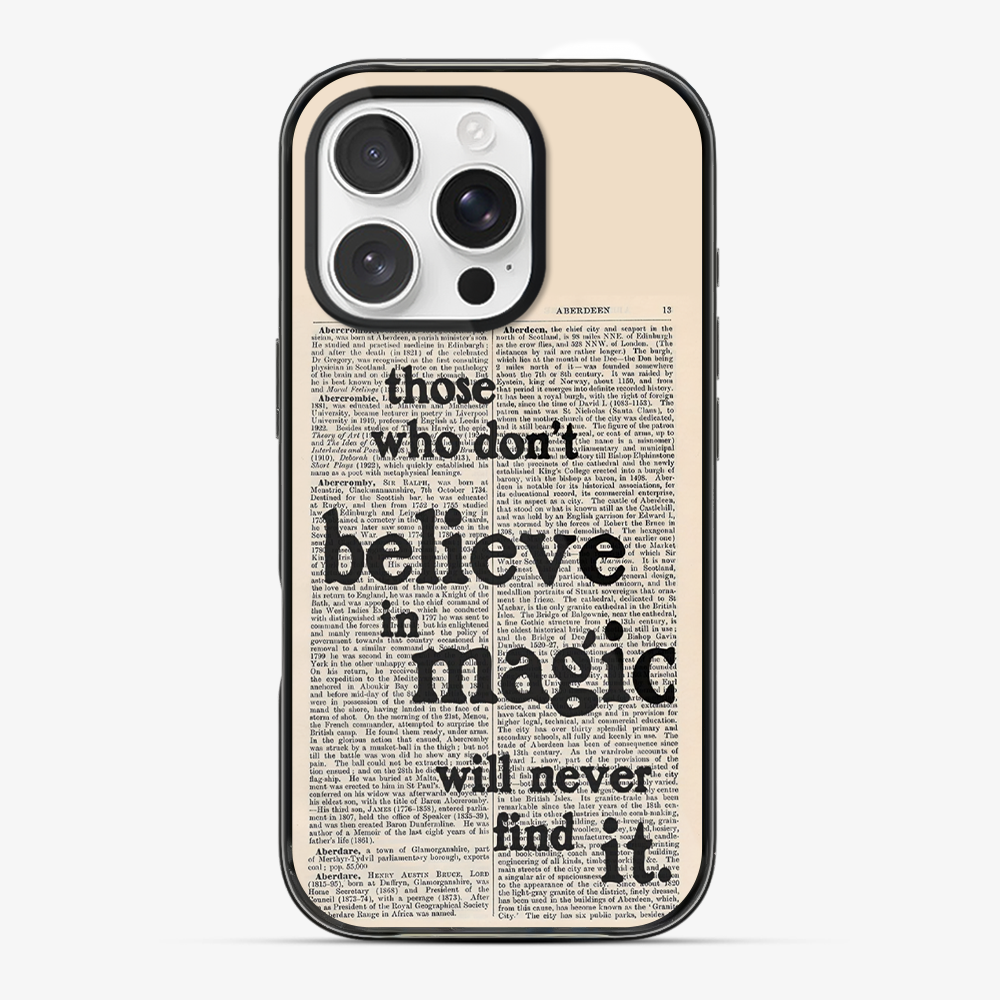 Believe in Magic Phone Case