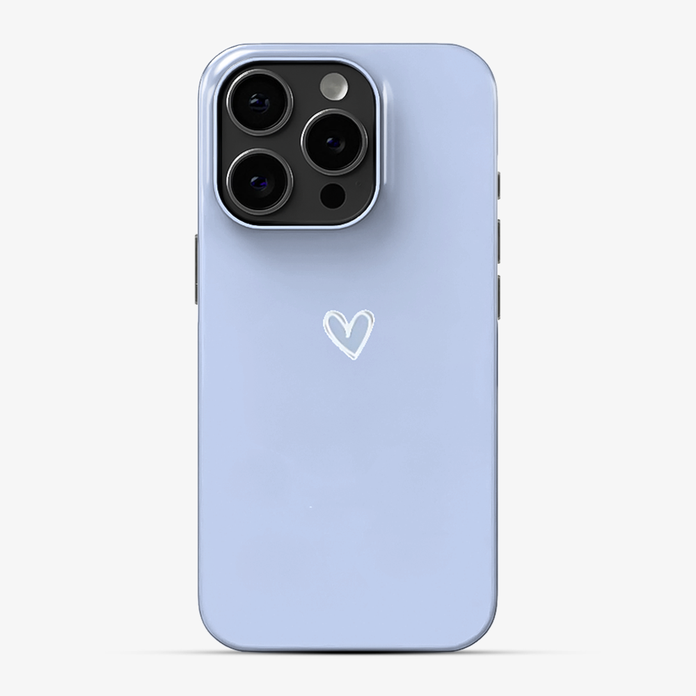 Blue Heart Phone Case