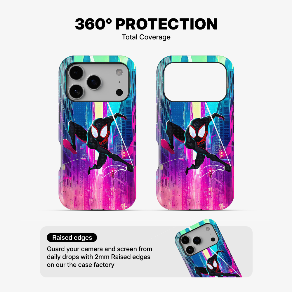 Flying Spiderman Phone Case