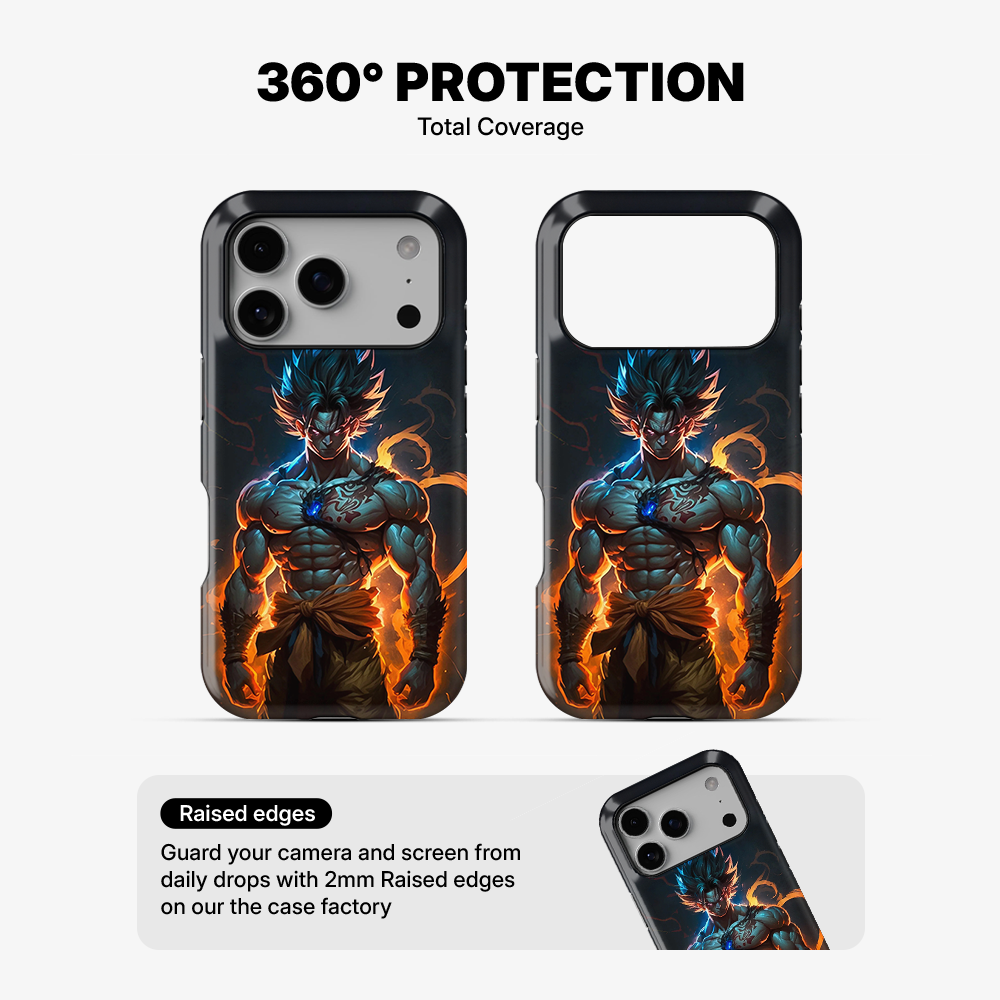 Anime Goku Ultra Instinct Phone Case