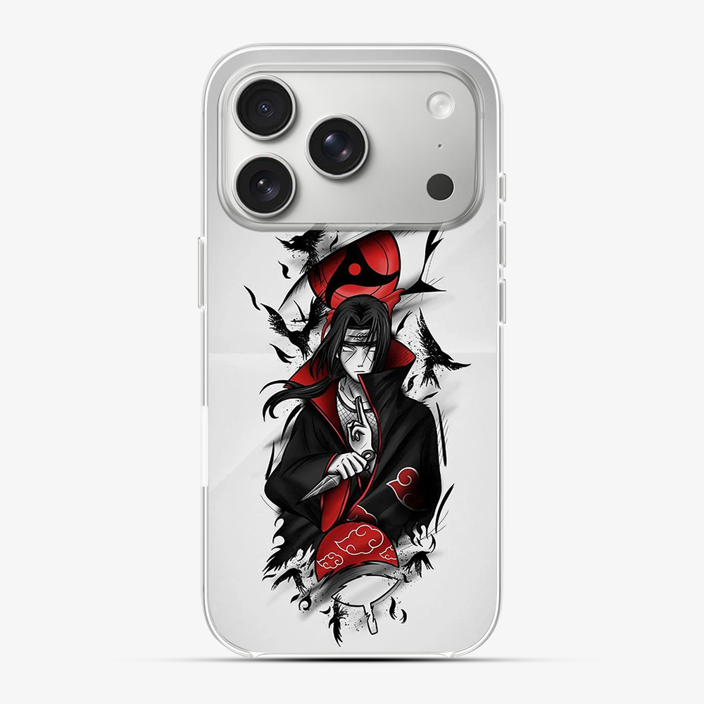 Itachi Sharingan Anime Phone Case