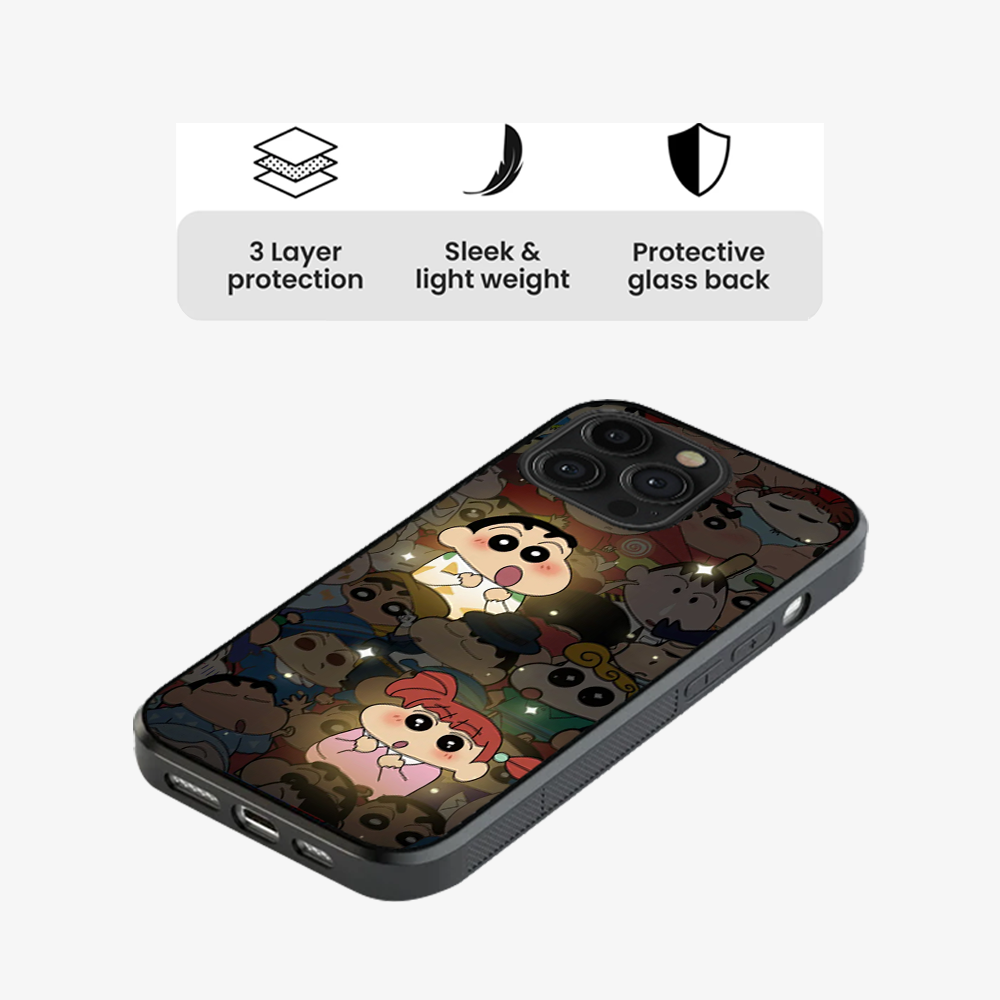 Shinchan & Nene Phone Case