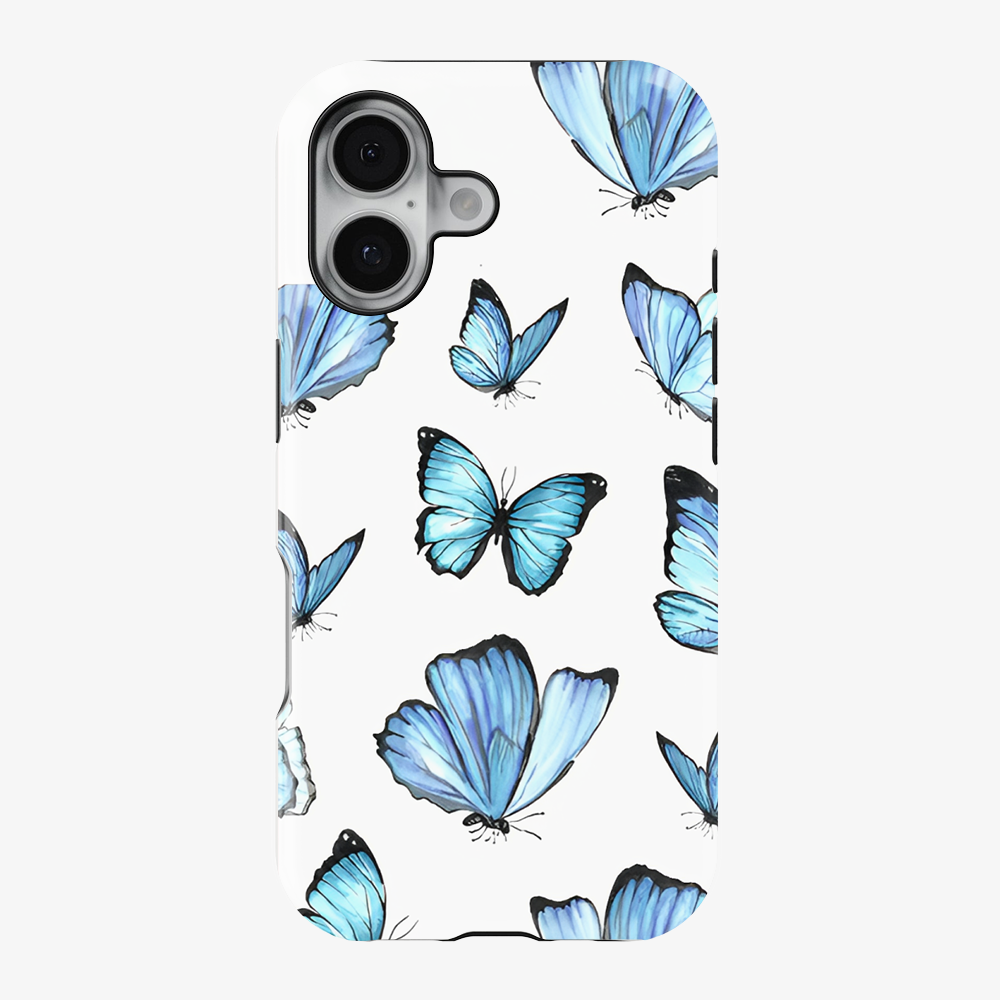Butterfly Phone Case | Blue