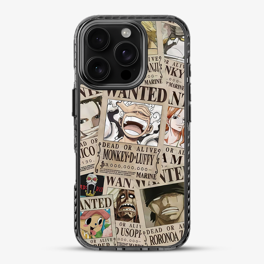 Wanted One Piece Luffy Anime Phone Stride 2.0 Case