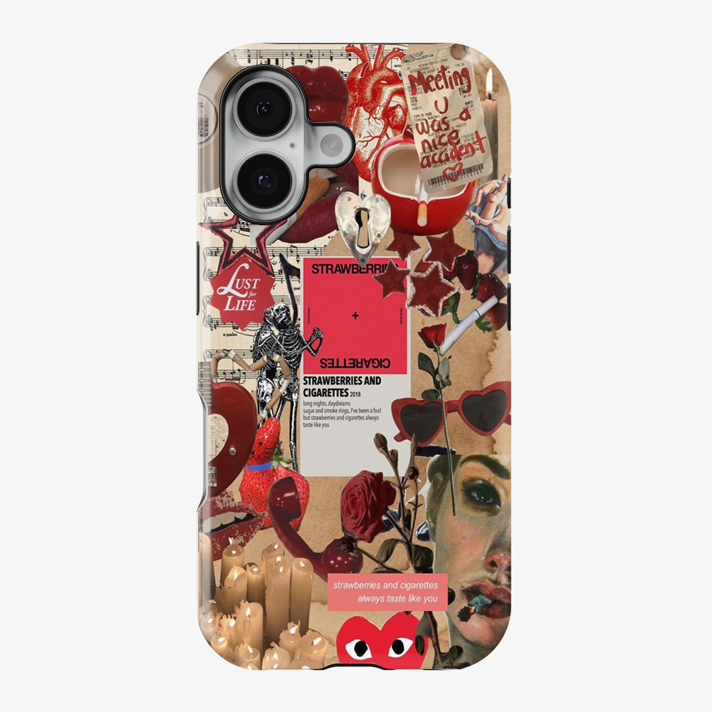 Strawberries and Cigarettes Phone Case