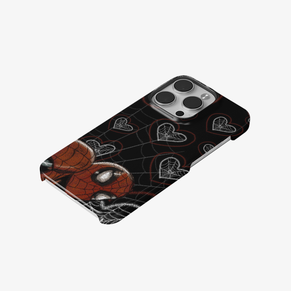 Spiderman Web-Heart Phone Case