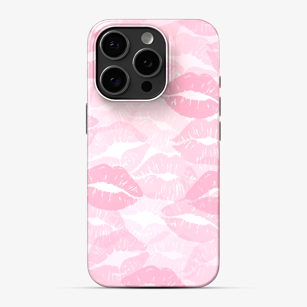 Pink Lips Pattern Phone Case | Two