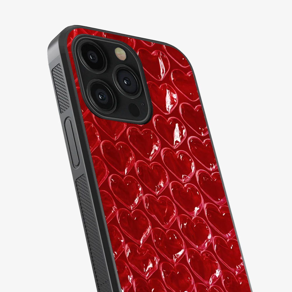 Pop Red Heart Phone Case