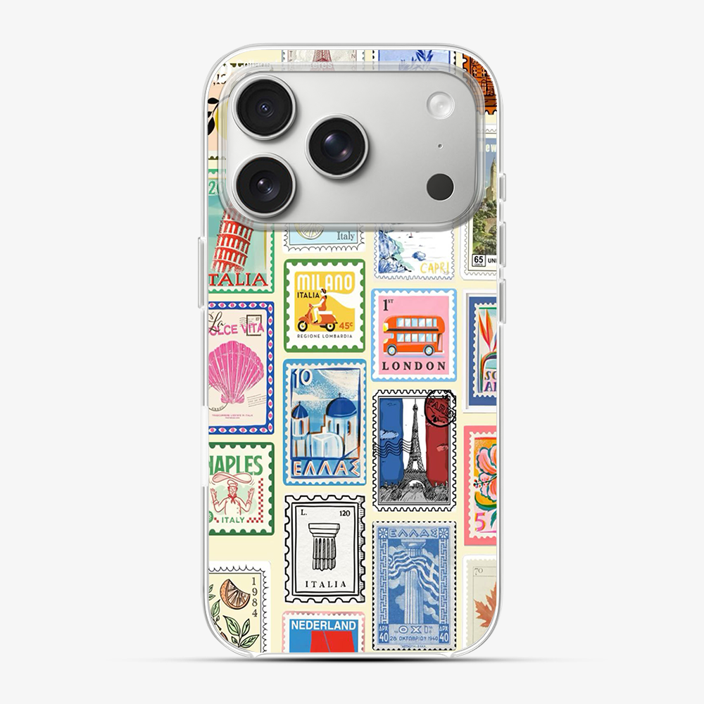 Multiple Stamps Phone Case