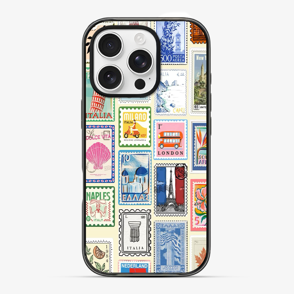Multiple Stamps Phone Case