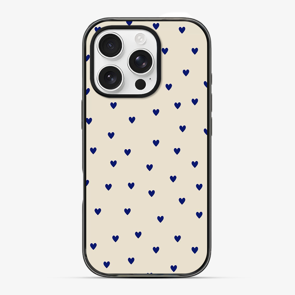 Blue Multiple Heart's Phone Case