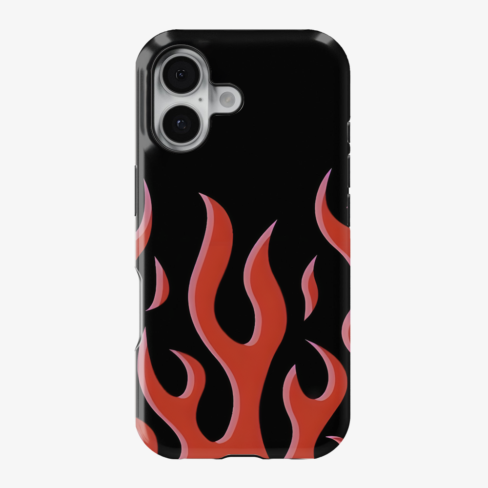 Flame Phone Case | Red