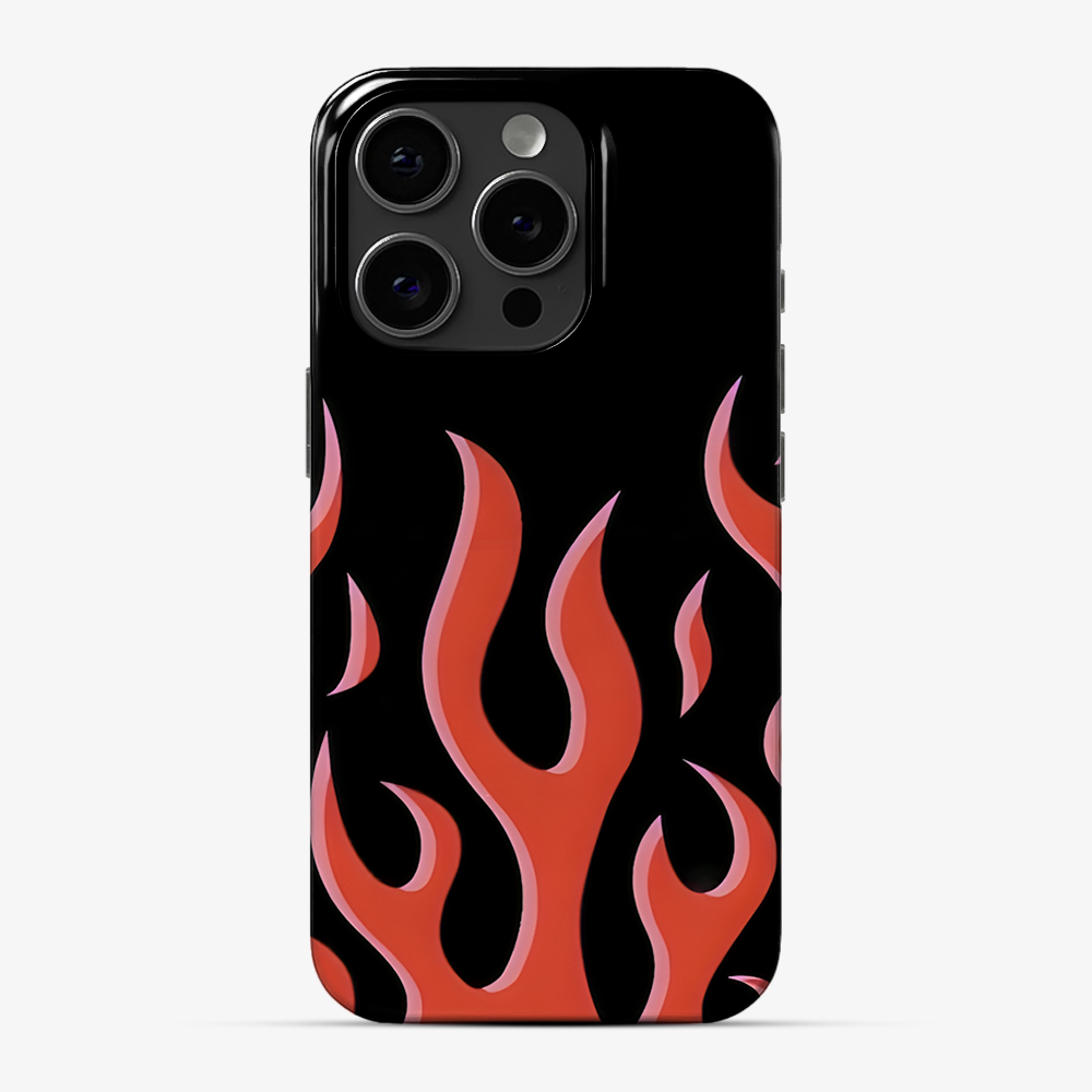 Flame Phone Case | Red