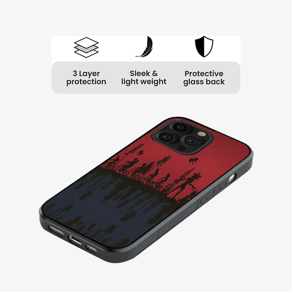 Upside Down Stranger Things Phone Case