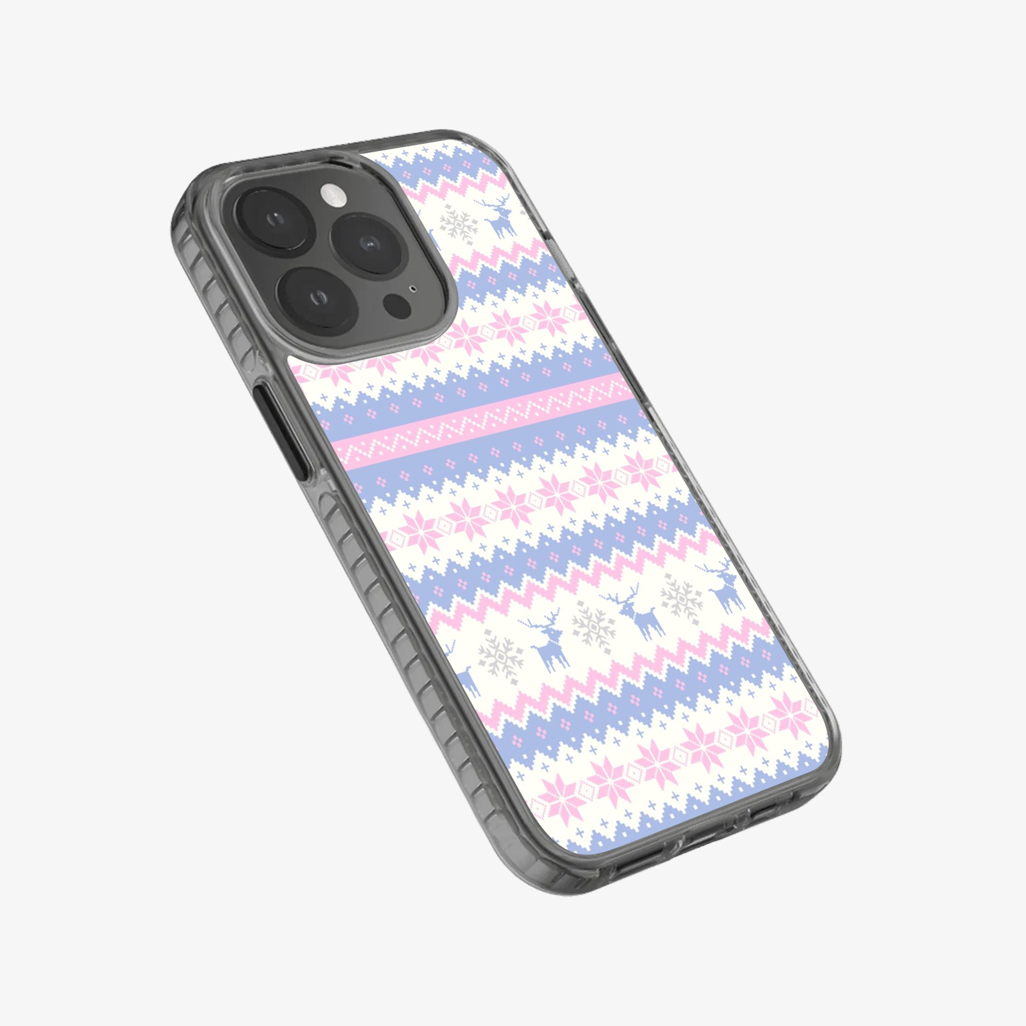 Christmas Pink Snowflake Phone Case