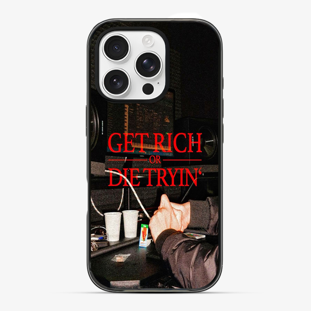 Get Rich Or Die Trying Phone Case