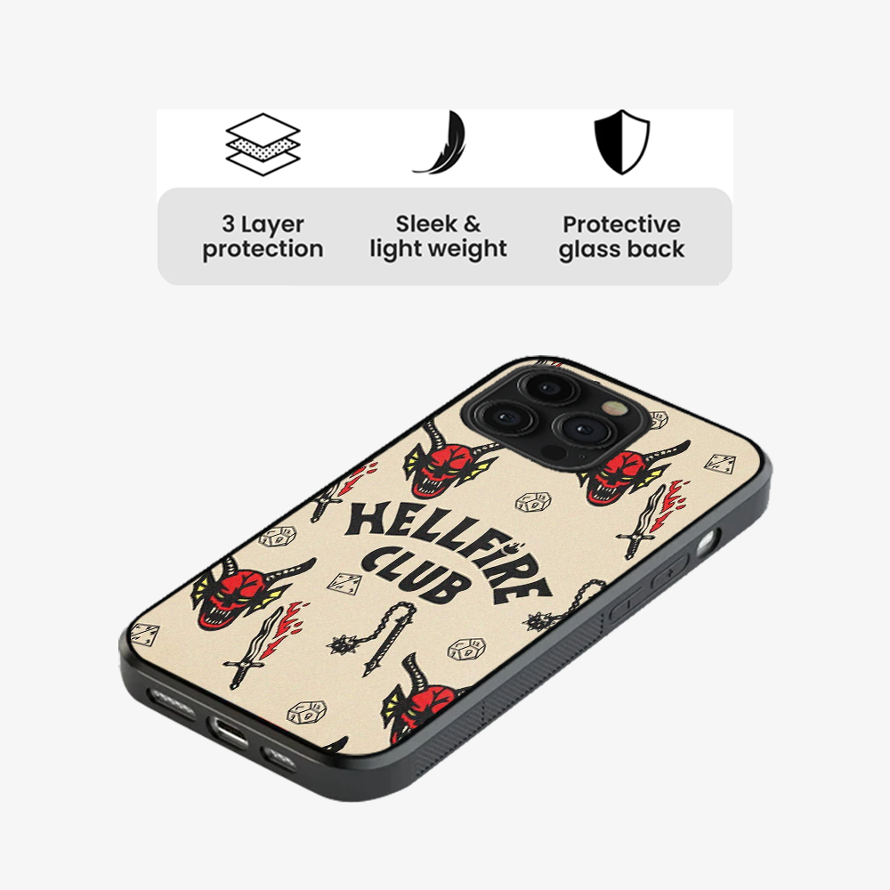 Hellfire Club #5 Stranger Things Phone Case