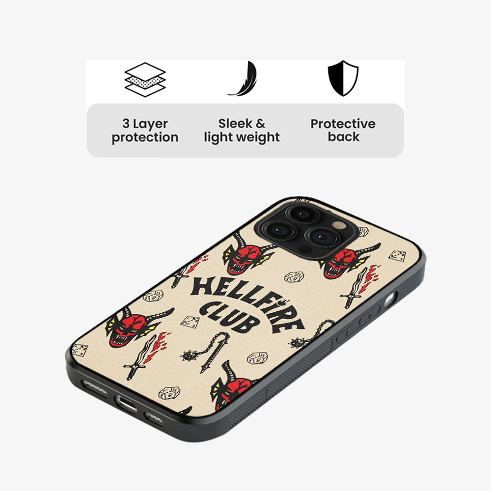 Hellfire Club #5 Stranger Things Phone Case