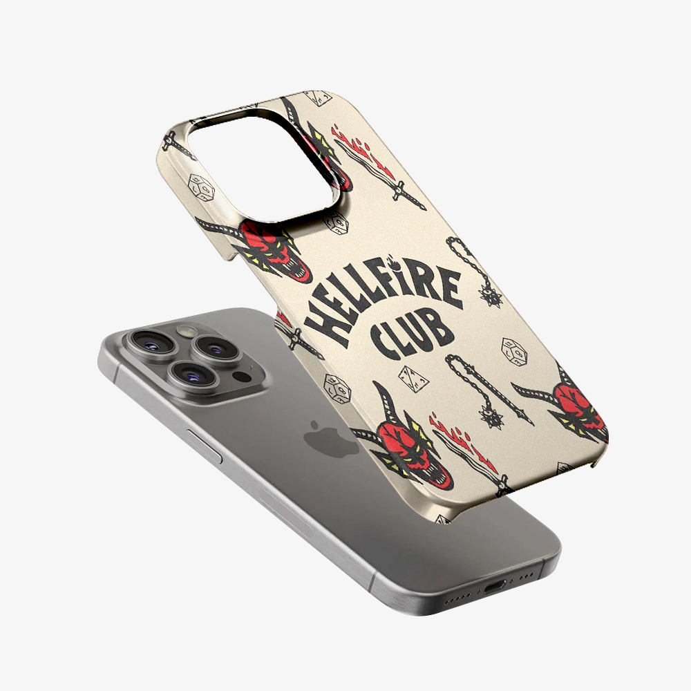 Hellfire Club #5 Stranger Things Phone Case