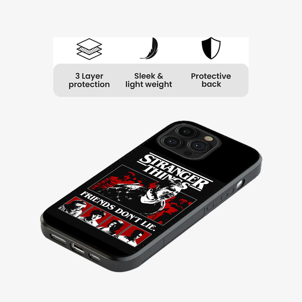 Stranger Things Friends Don't Lie Phone Case