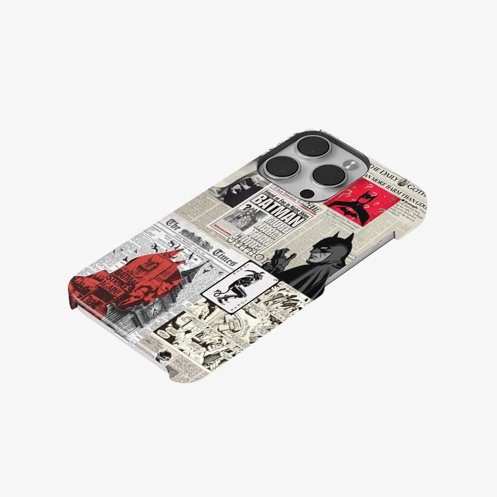 Batman Newspaper Phone Case