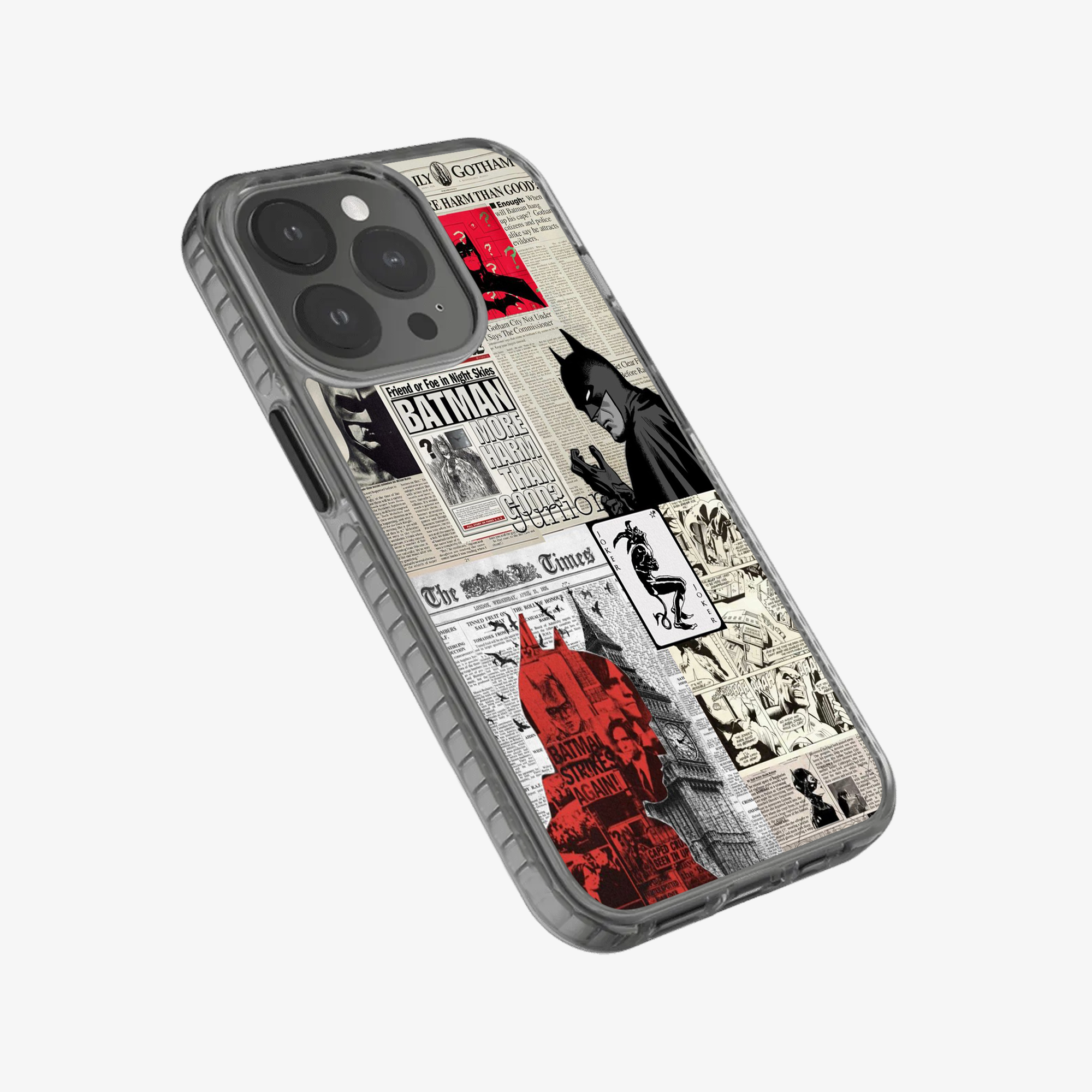 Batman Newspaper Phone Case