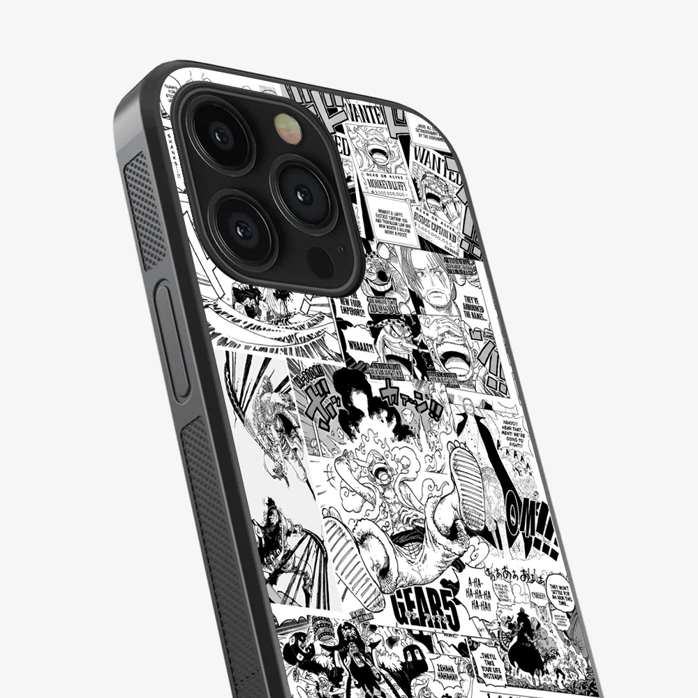 Luffy Newspaper Anime Phone Case