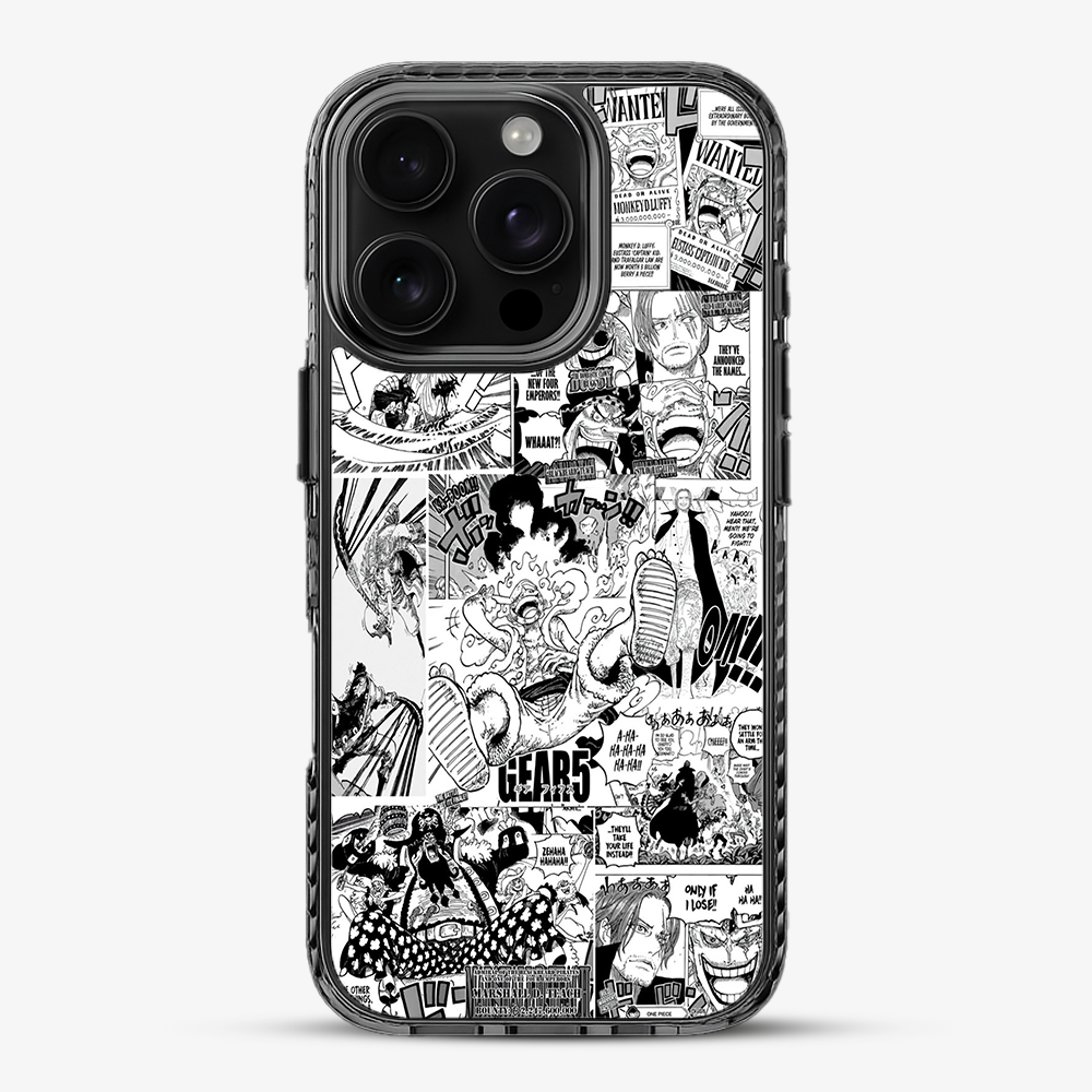 Luffy Newspaper Anime Phone Case