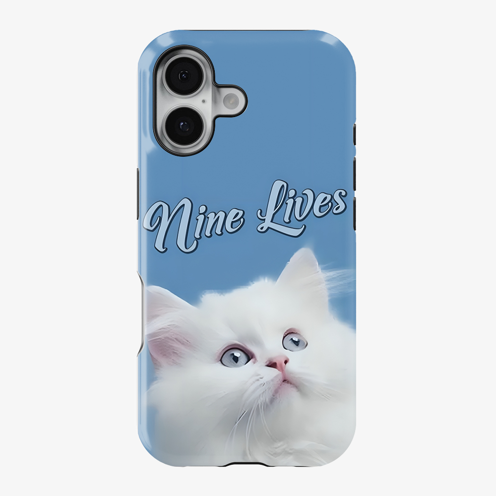 Nine Lives Cat Phone Case
