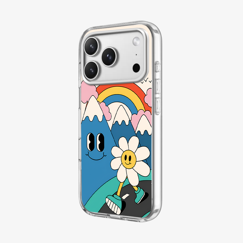 Walking Daisy Phone Case