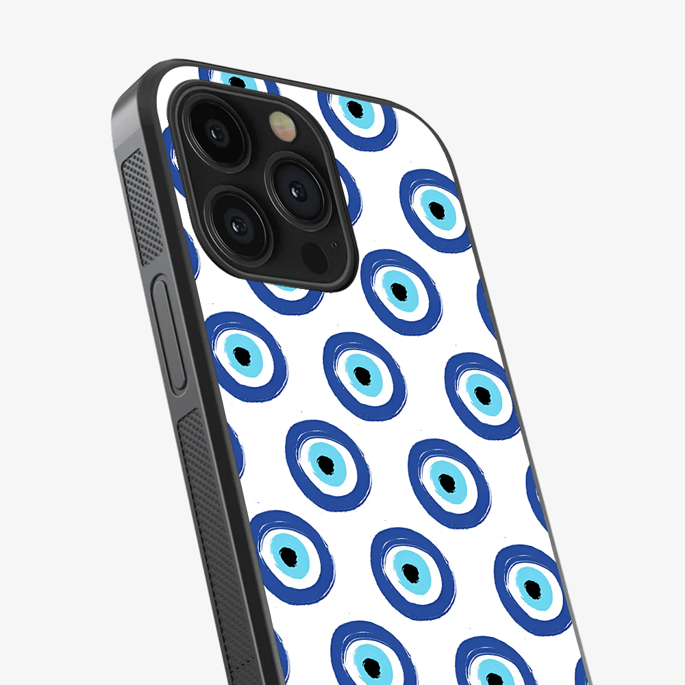 Round Evil Eye Phone Case