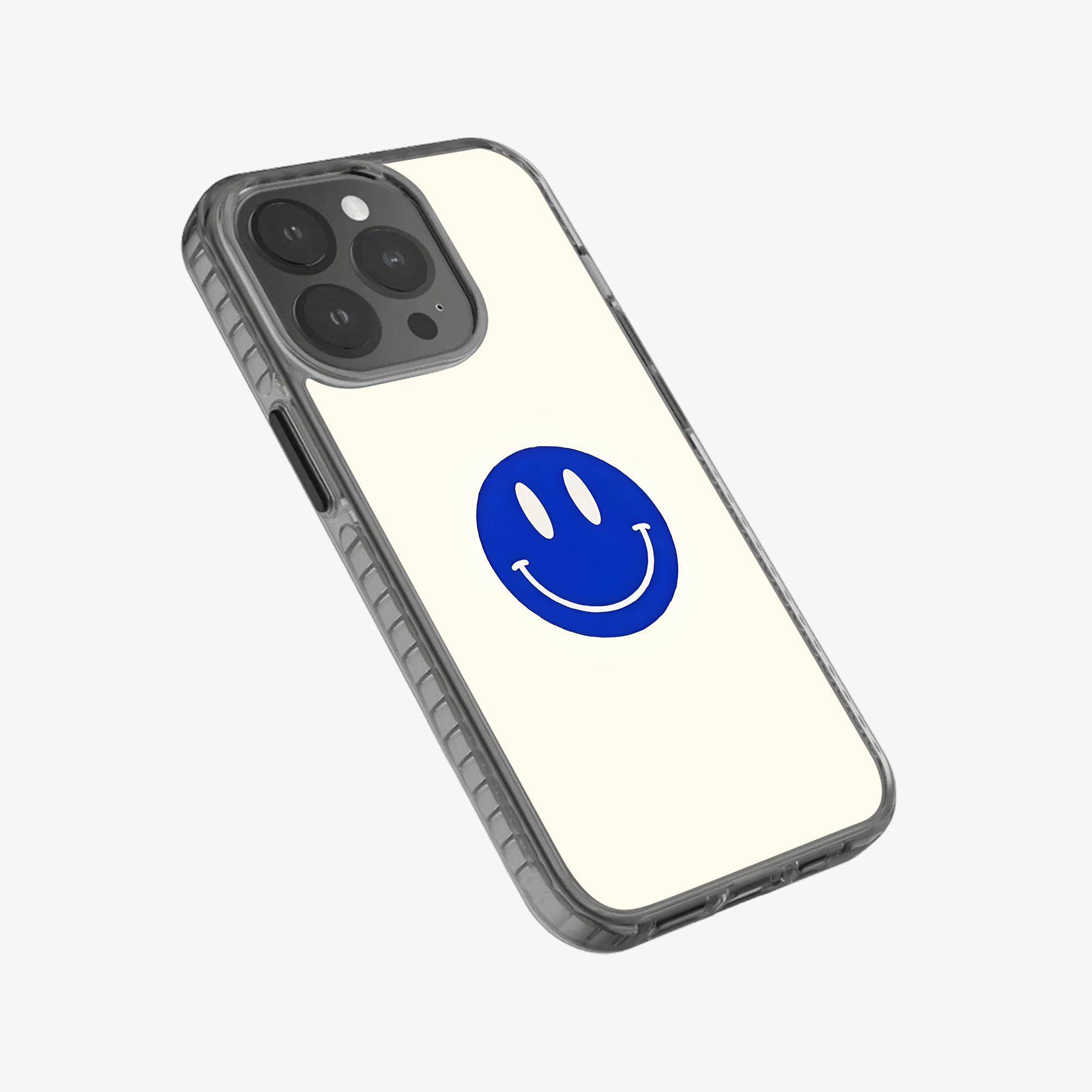 Blue Smiley Phone Case