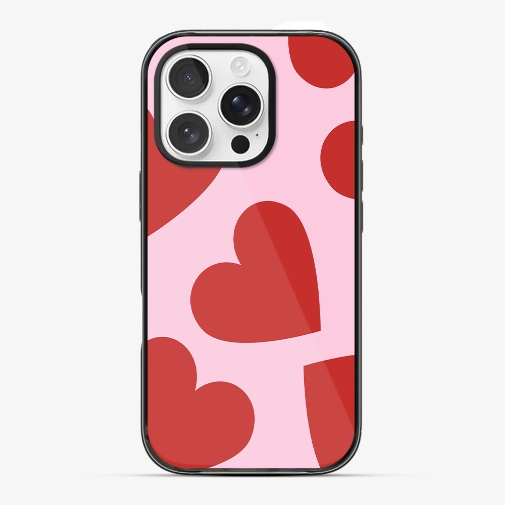 Red & Pink Heart Phone Case