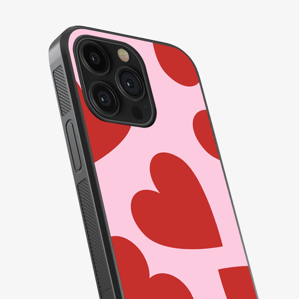 Red & Pink Heart Phone Case